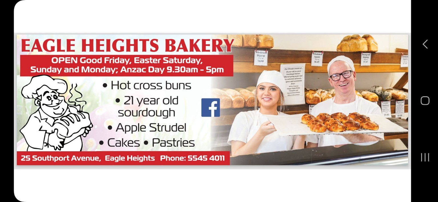 An advertisement from the bakery album